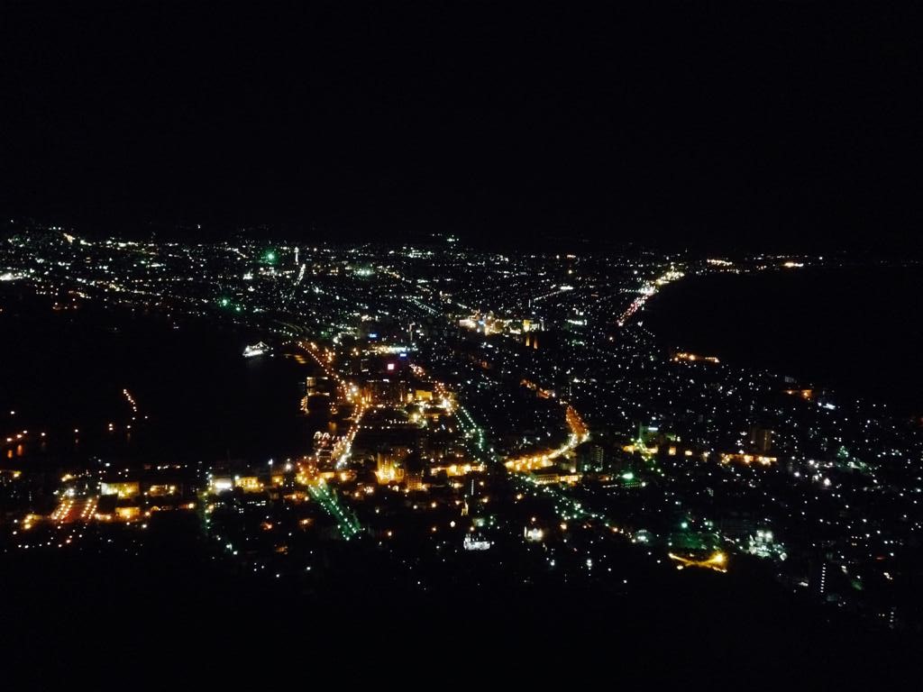 函館山の夜景（過去）