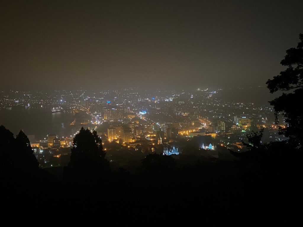 2合目の夜景