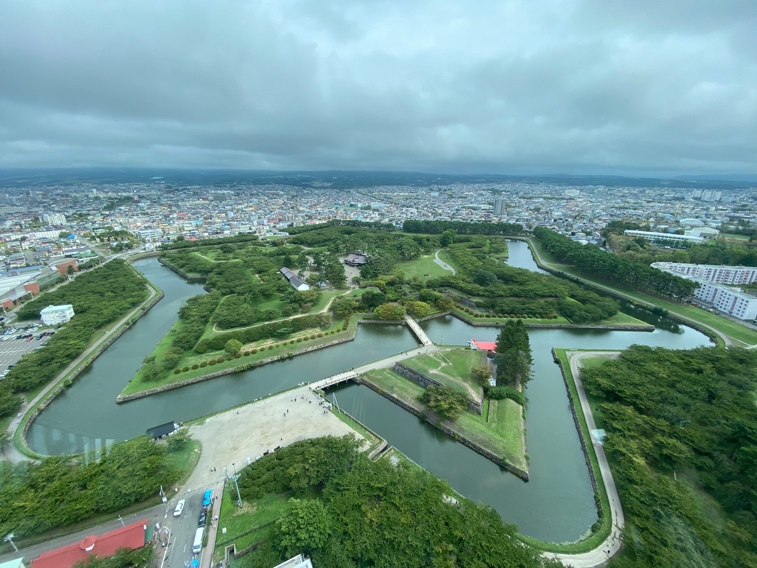 五稜郭タワーからの景色