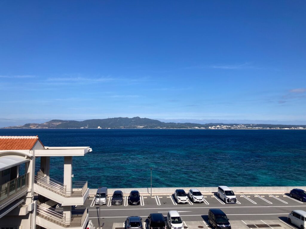 道の駅許田昼の景色