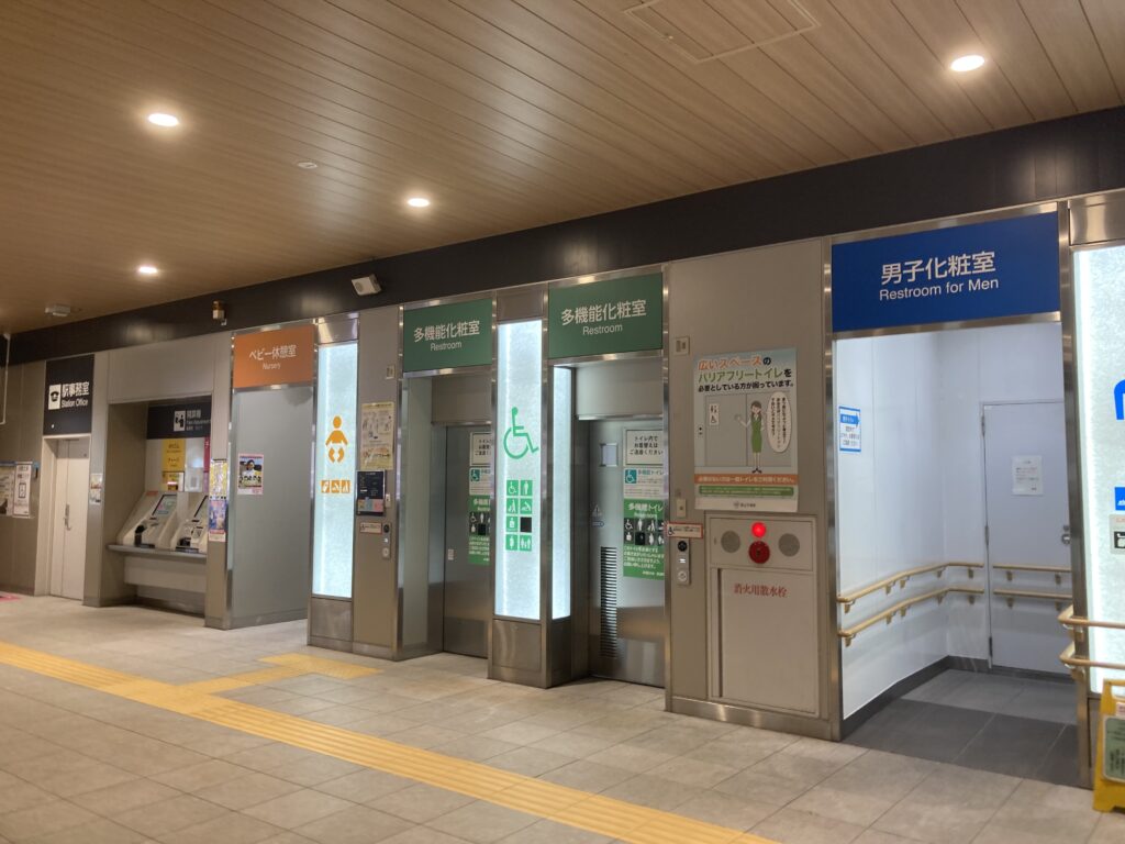 JR信濃町駅ベビー休憩室場所